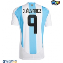 Moški Nogometni dresi Argentina Julian Alvarez #9 Domači Copa America 2024 Kratek Rokav